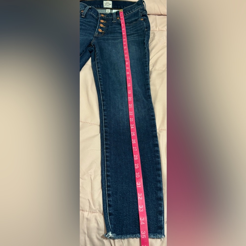J. Crew Midnight Blue Skinny Jeans - Picture 9 of 10